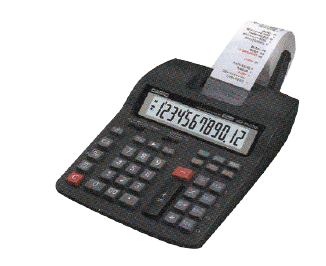 เครื่องคิดเลข คาสิโอ HR-150RC (รับประกัน 2 ปี)