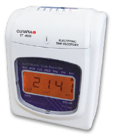เครื่องตอกบัตรโอลิมเปีย ET-8500