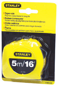 ตลับเมตรพลาสติก Stanley รุ่น 30-496 ขนาด 5 ม.