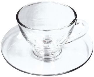 จานรองถ้วยกาแฟ/ชา โอเชี่ยนกลาส (Cosmo Tea Cup)