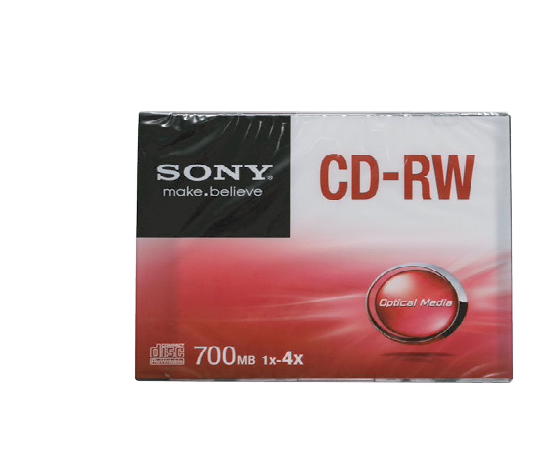 แผ่น CDRW โซนี่