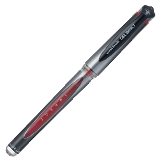 ปากกาหมึกเจล ยูนิบอล เจล อิมแพ็ค UM-153S (หมึก แดง)