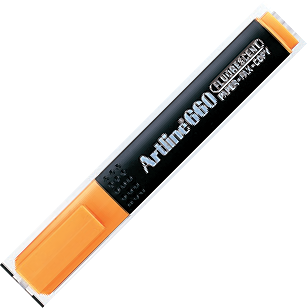 ปากกาเน้นข้อความ อาร์ทไลน์ EK-660 สีส้ม