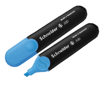 ปากกาเน้นข้อความ ซไนเดอร์ จ๊อบ SC-150 สีฟ้า