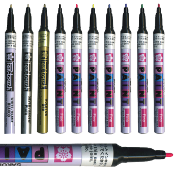 ปากกาเพ้นท์ ซากุระ รุ่นเล็ก XPMK สีฟ้า