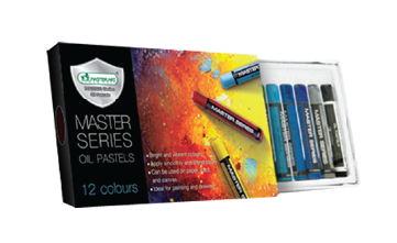 สีชอล์คน้ำมันมาสเตอร์อาร์ต 12 สี